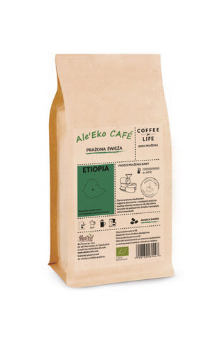 Ale’Eko CAFÉ Etiopia BIO Coffee for Life,<br> 250g, 500g