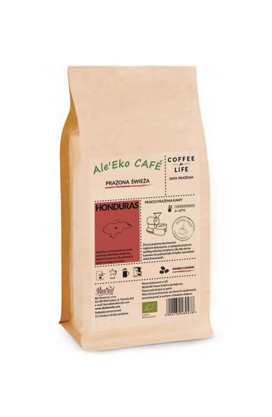 Ale’Eko CAFÉ Honduras BIO Coffee for Life,<br> 250g, 500g