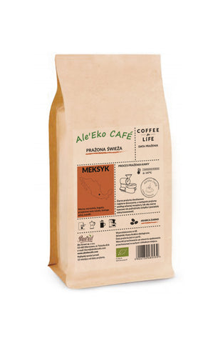Ale’Eko CAFÉ Meksyk BIO Coffee for Life,<br> 250g, 500g